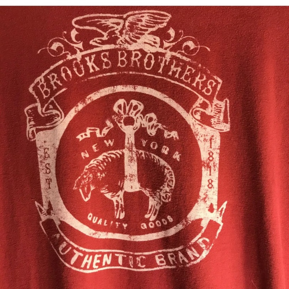 Brooks Brothers 346 line size medium t-shirt